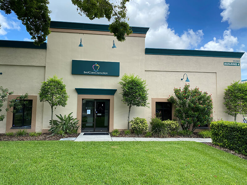 Exterior St Petersburg FL Cremations