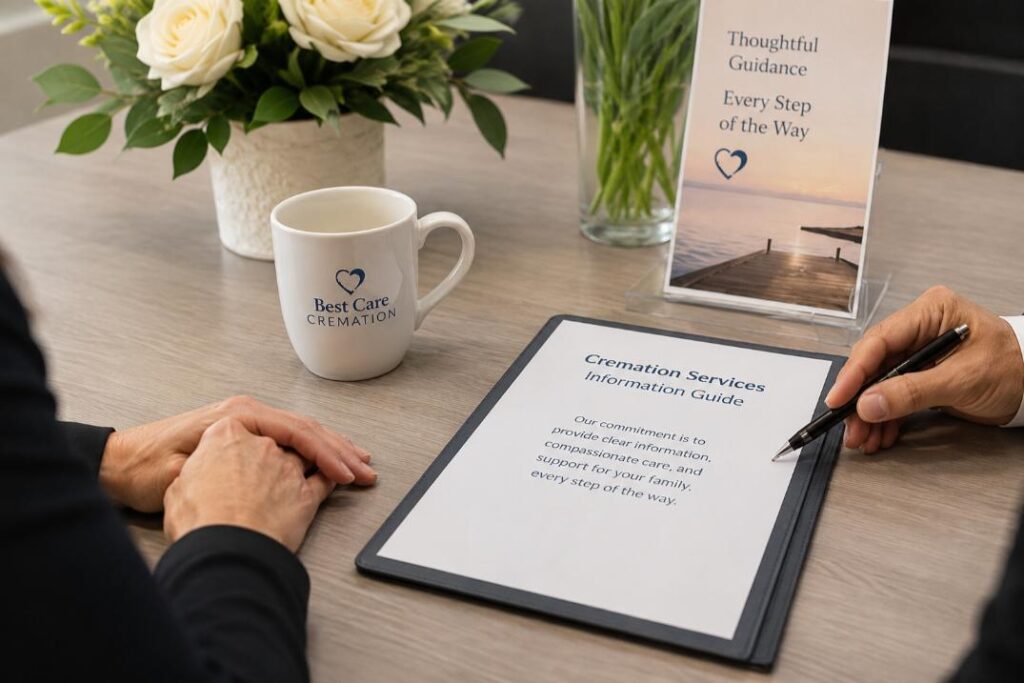 Compassionate discussion about cremation services in Largo, FL with personalized support